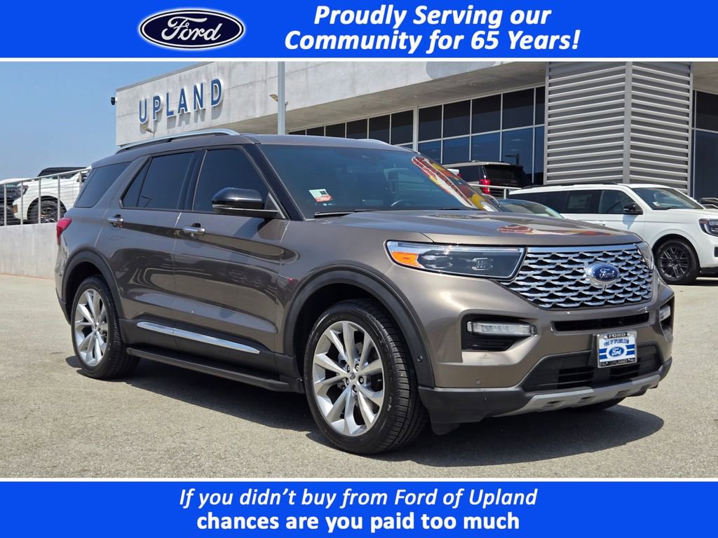 Certified 2021 Ford Explorer Platinum w/ Equipment Group 601A
