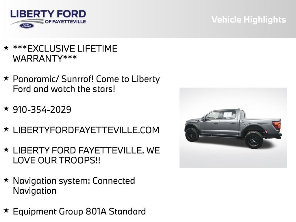 Certified 2025 Ford F150 Raptor AWD/4WD image 5