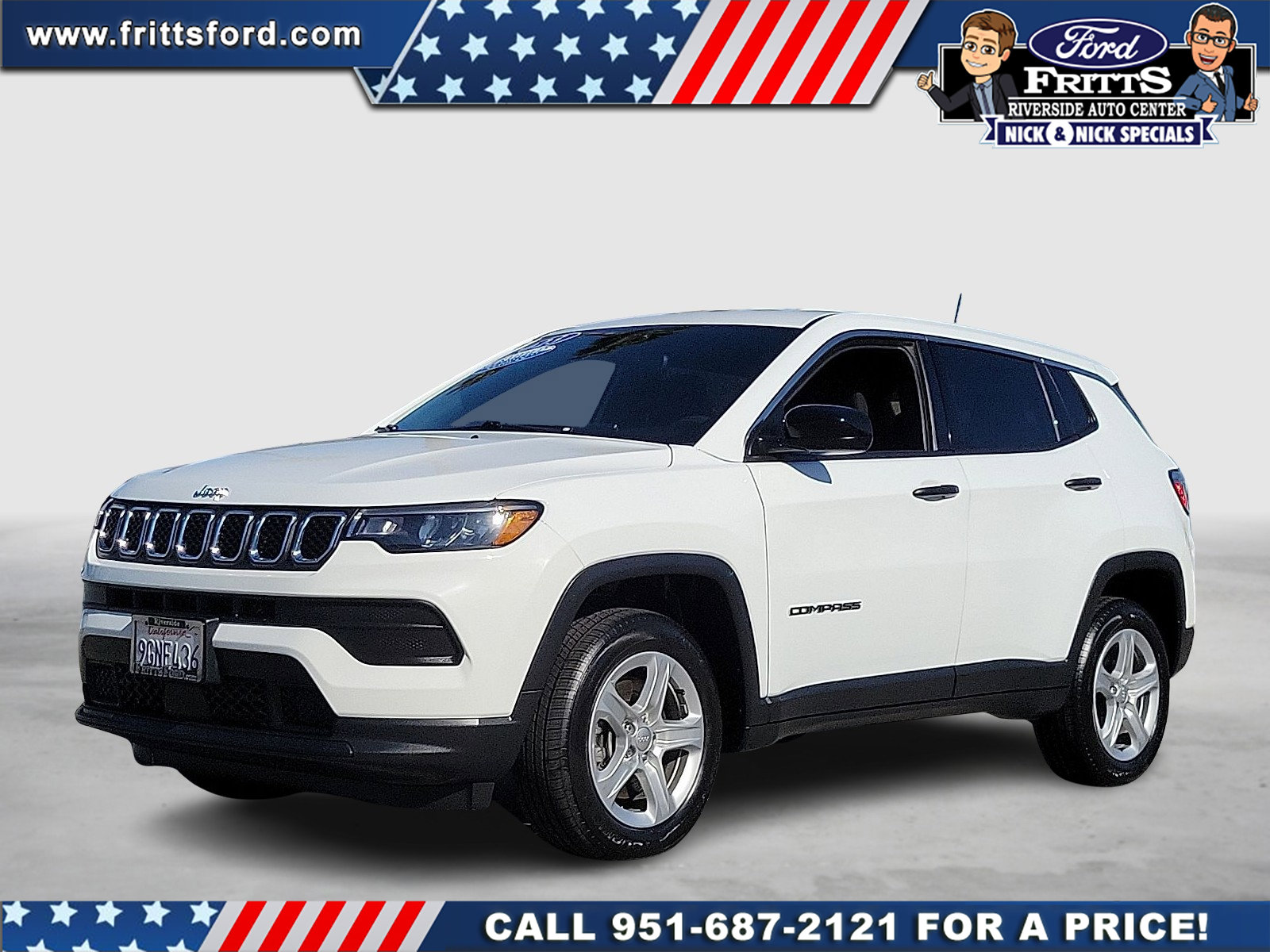 Used 2023 Jeep Compass Sport AWD/4WD image 1