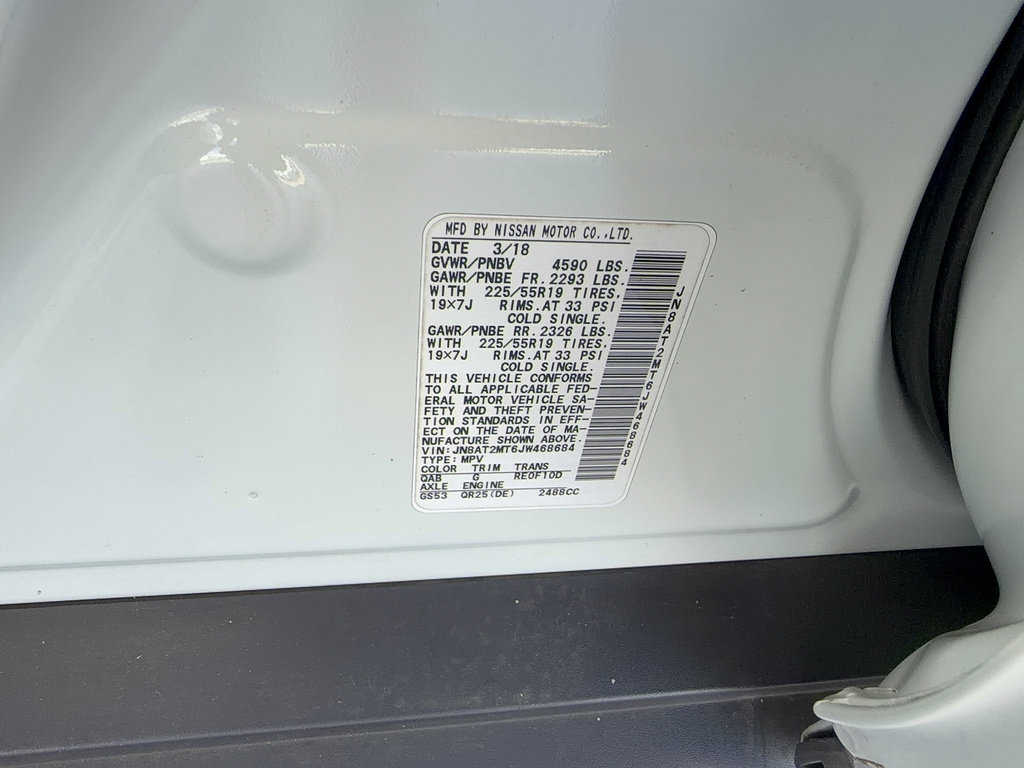 Used 2018 Nissan Rogue SL w/ Premium Package FWD image 33