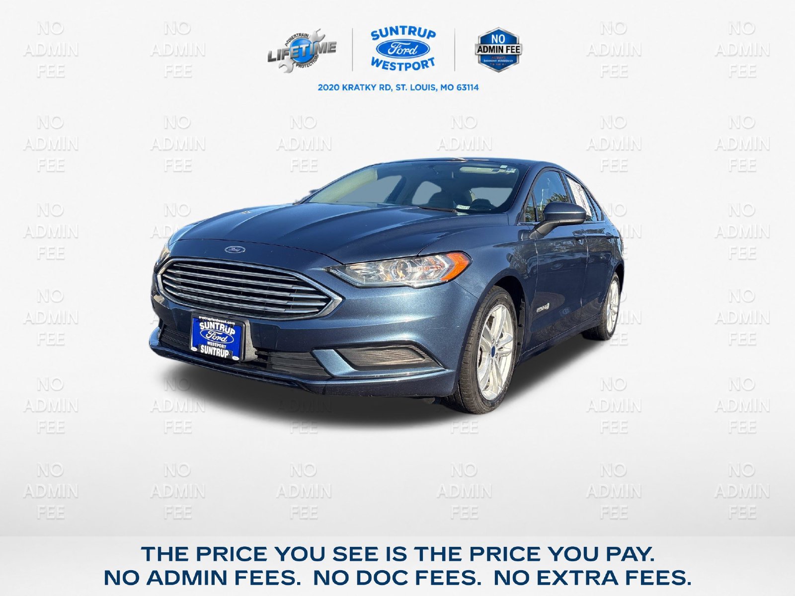 Certified 2018 Ford Fusion S FWD 360° Tour