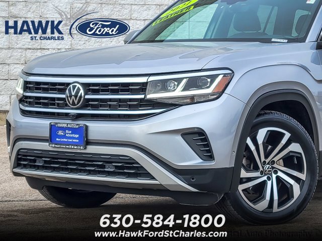 Used 2021 Volkswagen Atlas SEL Premium w/ MDO Package (Bench Seat) AWD/4WD image 2