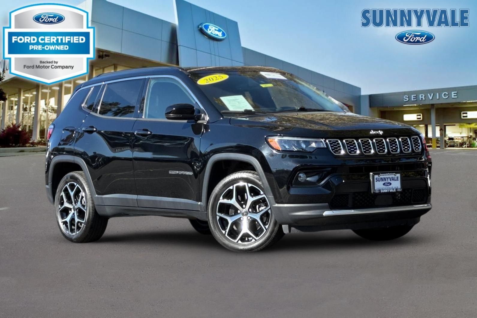 Used 2025 Jeep Compass Limited AWD/4WD image 1