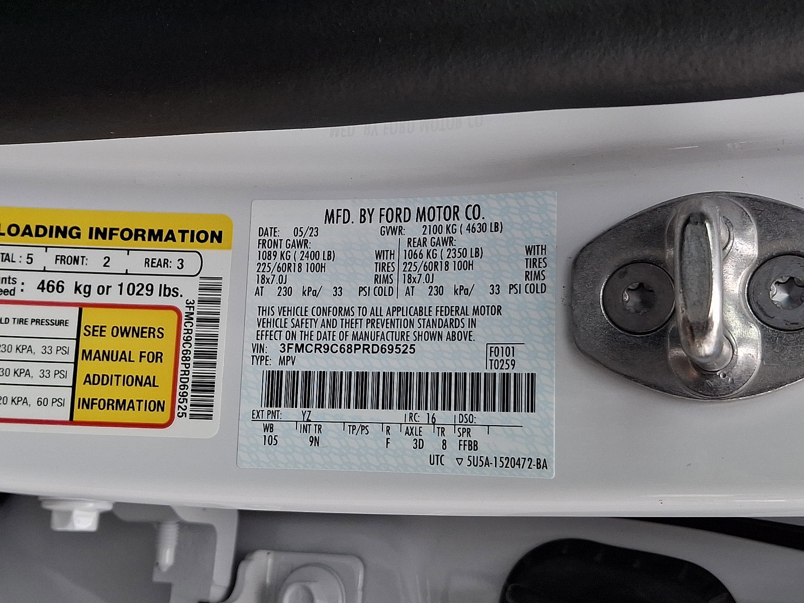 Certified 2023 Ford Bronco Sport Big Bend AWD/4WD image 28