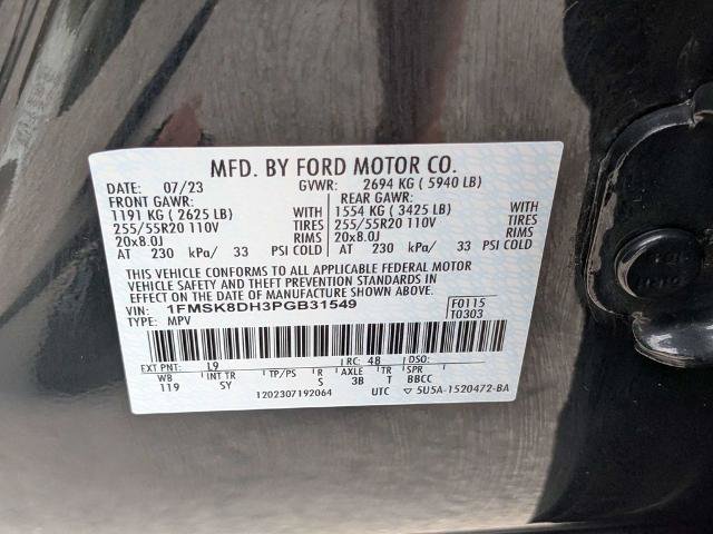 Certified 2023 Ford Explorer XLT w/ Equipment Group 202A AWD/4WD image 21