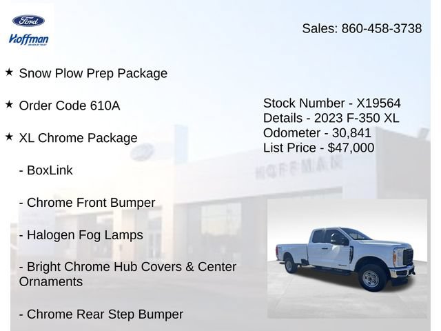 Certified 2023 Ford F350 XL w/ Snow Plow Prep Package AWD/4WD image 5