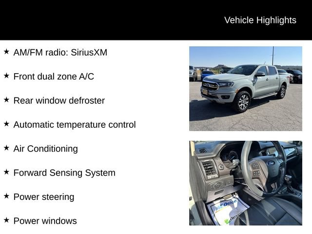 Certified 2021 Ford Ranger Lariat w/ FX4 Off-Road Package AWD/4WD image 16