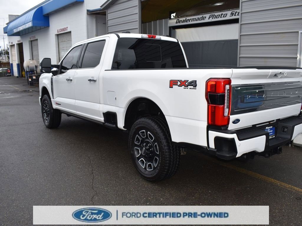 Certified 2024 Ford F350 Platinum w/ FX4 Off-Road Package image 12