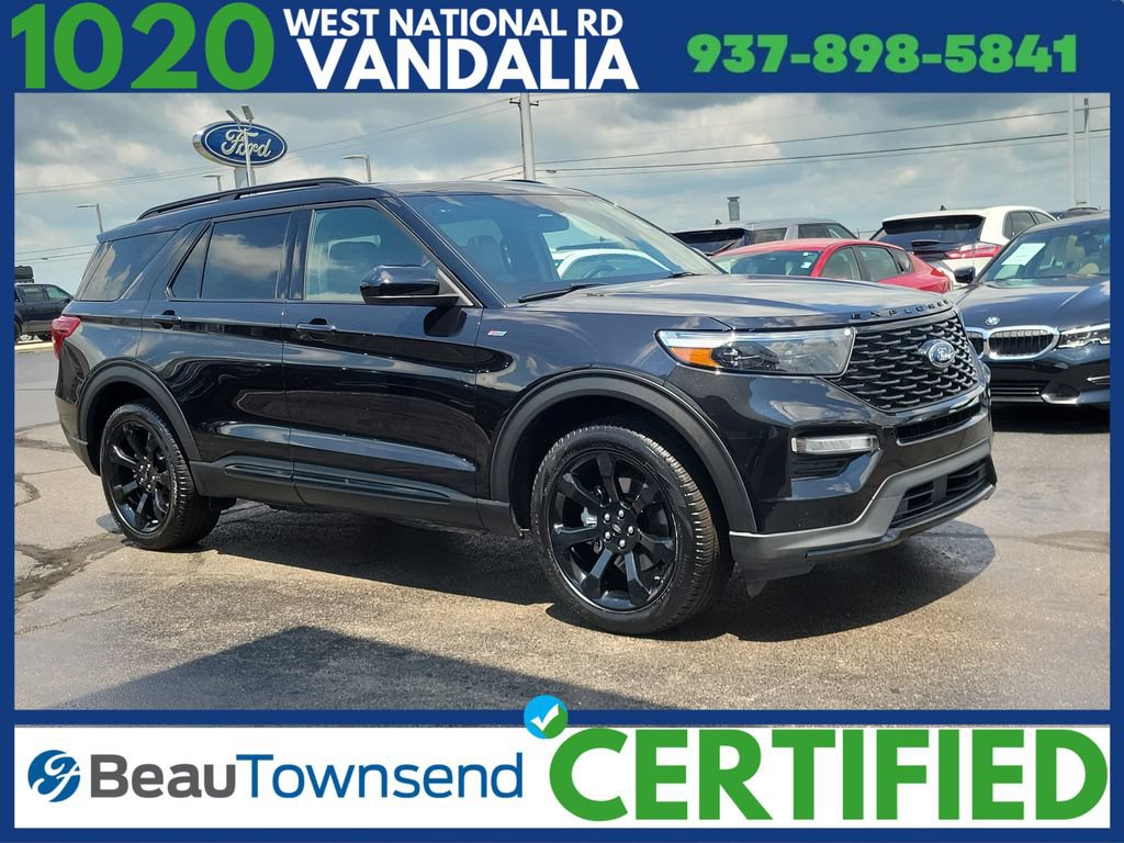 Certified 2024 Ford Explorer ST-Line w/ Class IV Trailer Tow Package AWD/4WD 360° Tour