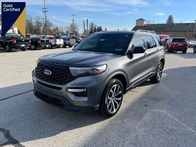 Certified 2022 Ford Explorer ST-Line w/ Class IV Trailer Tow Package