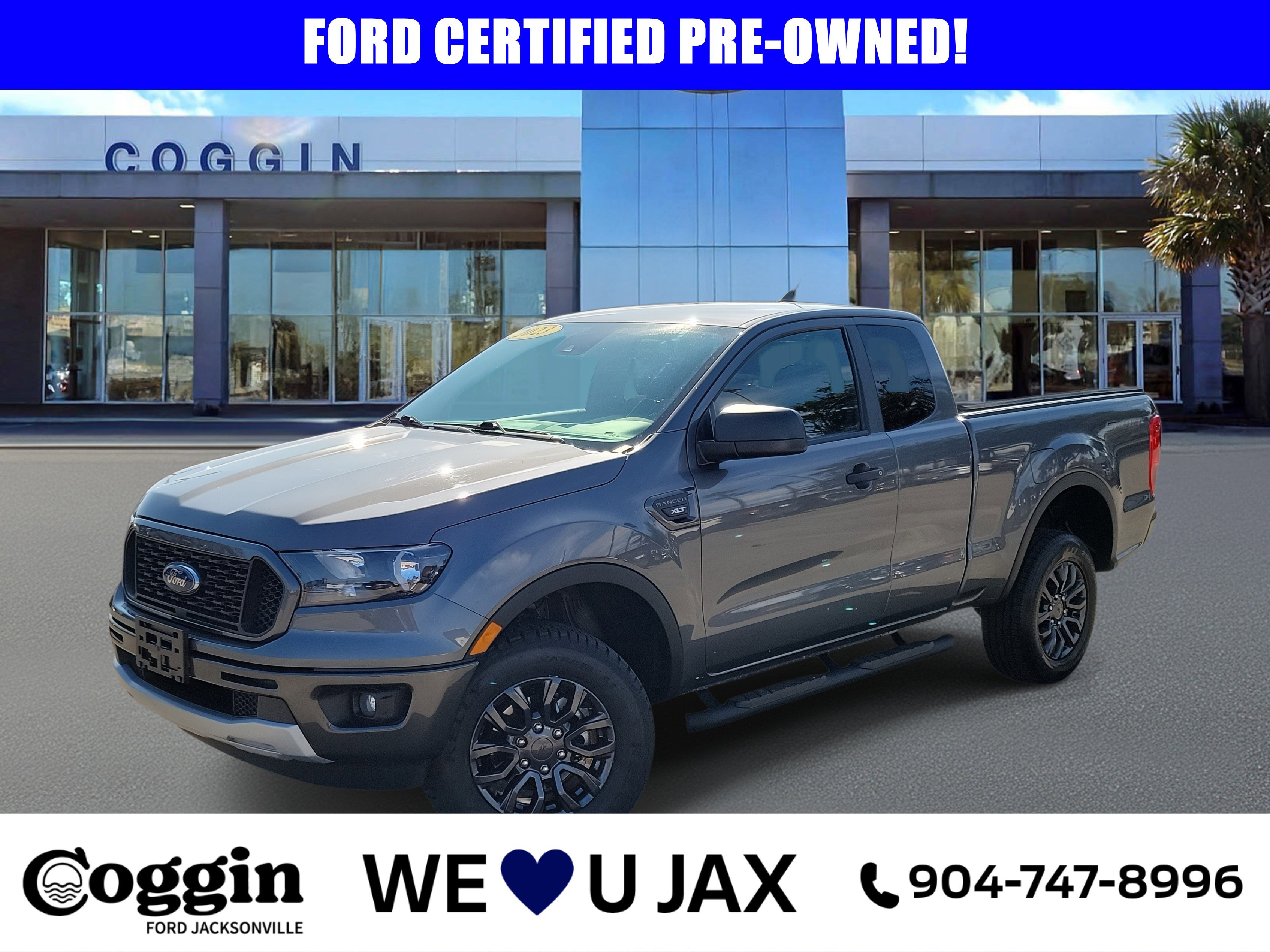 Certified 2023 Ford Ranger XLT w/ Equipment Group 301A Mid