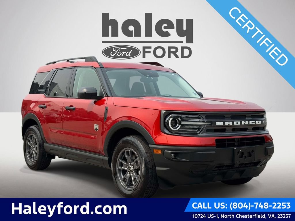 Certified 2024 Ford Bronco Sport Big Bend w/ Convenience Package AWD/4WD image 1