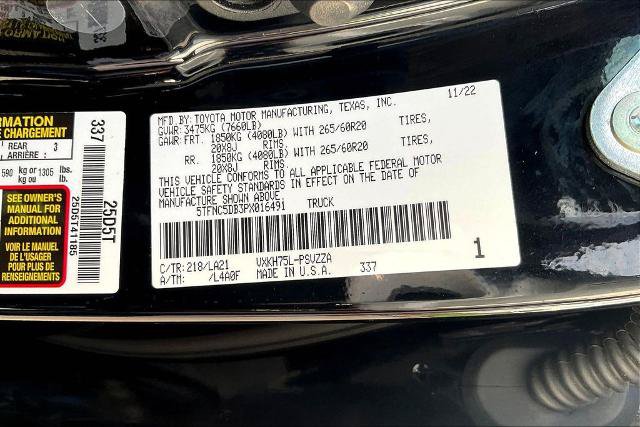 Used 2023 Toyota Tundra Platinum AWD/4WD image 20