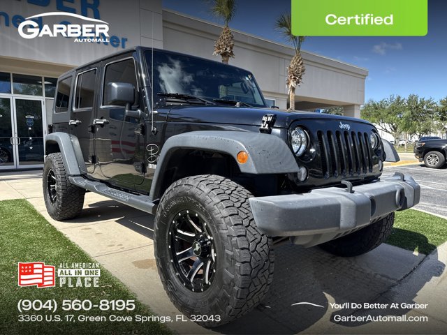 Used 2017 Jeep Wrangler Unlimited Sport w/ Quick Order Package 24S AWD/4WD image 1
