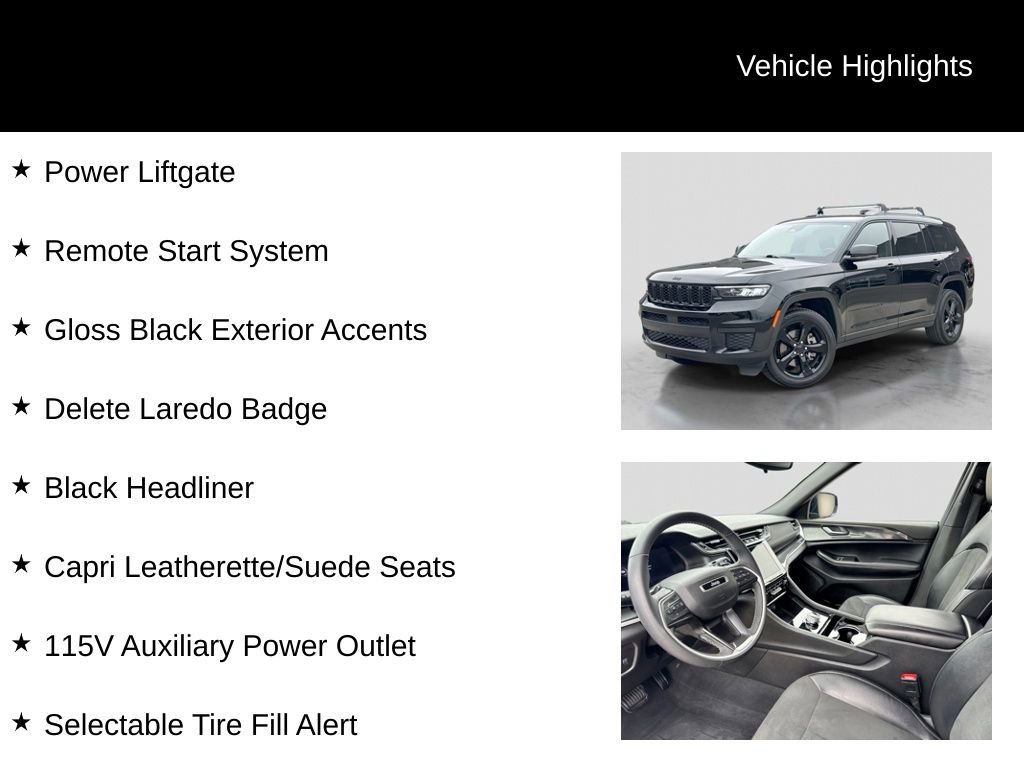 Used 2023 Jeep Grand Cherokee L Laredo AWD/4WD image 26