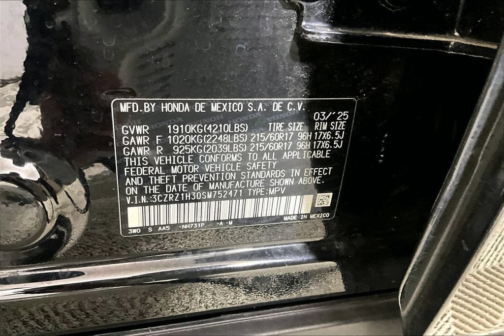 Used 2025 Honda HR-V LX image 26