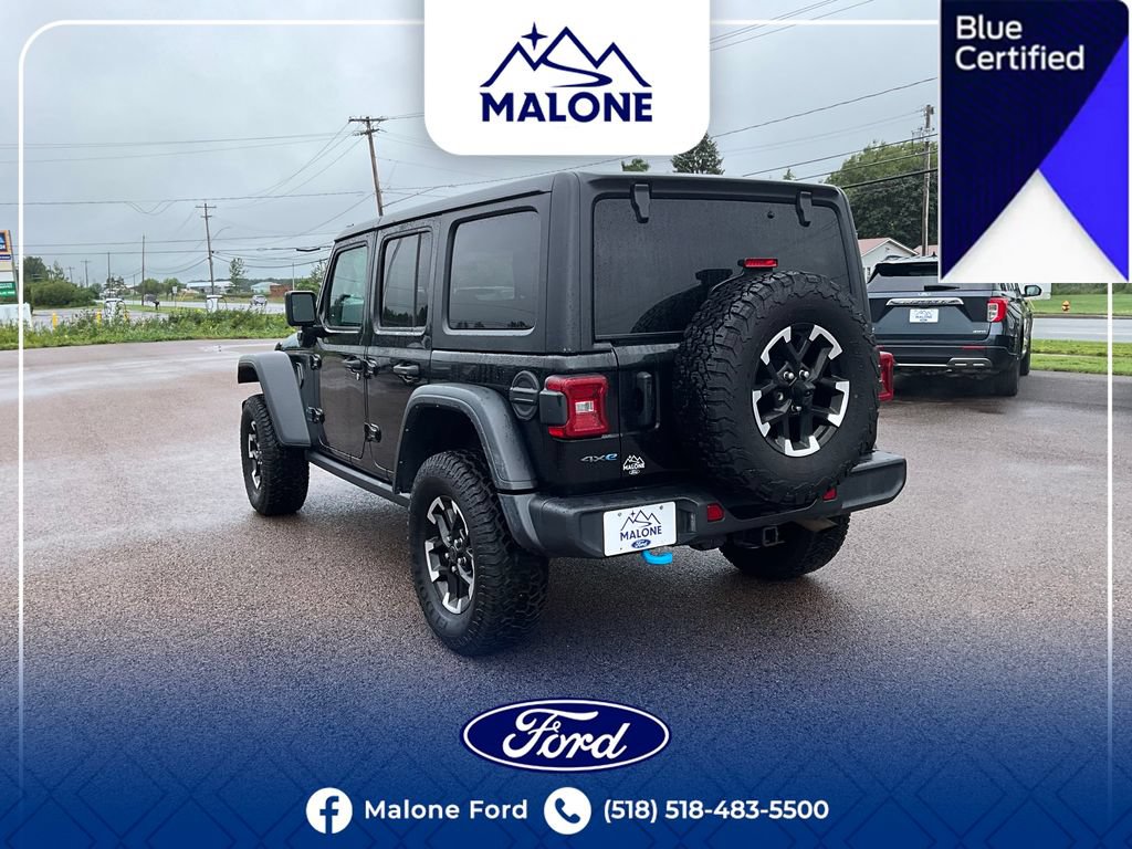 Used 2024 Jeep Wrangler Unlimited Rubicon 4xe AWD/4WD image 4