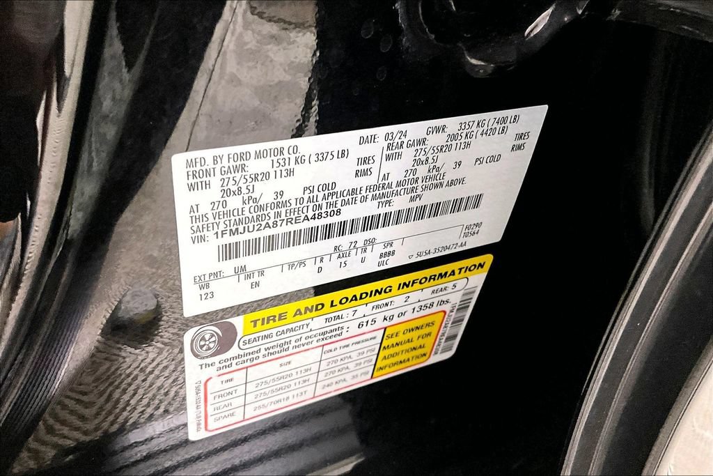 Certified 2024 Ford Expedition Limited AWD/4WD image 27