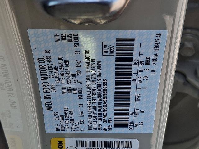 Certified 2025 Ford Bronco Sport Badlands AWD/4WD image 26