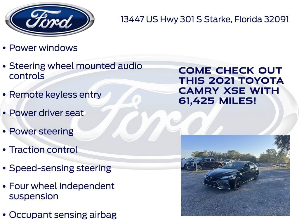 Used 2021 Toyota Camry XSE image 18