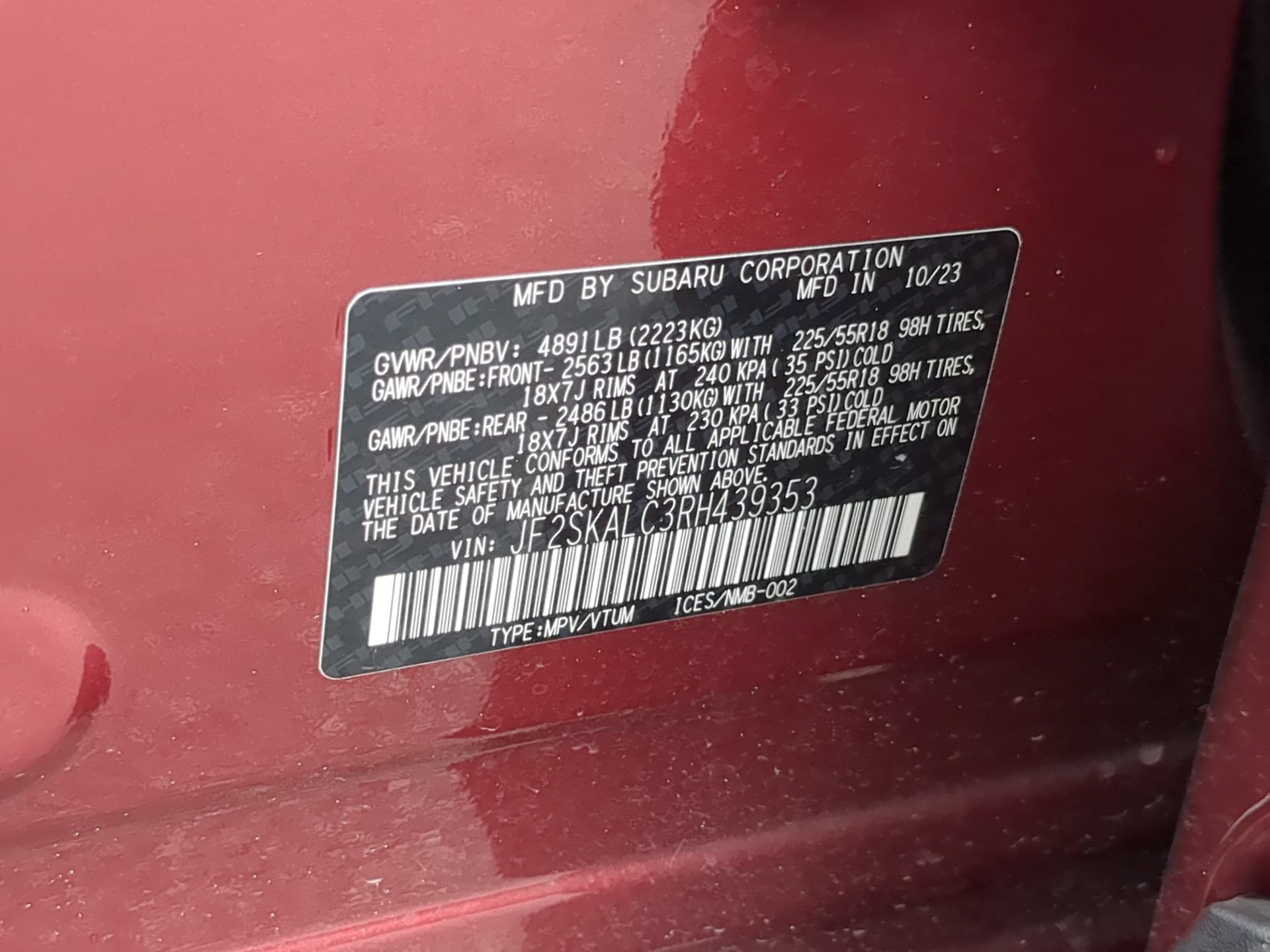 Used 2024 Subaru Forester Limited AWD/4WD image 73