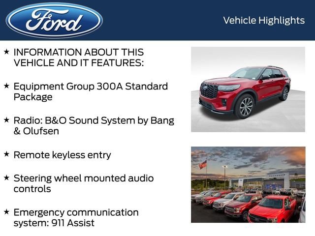 Certified 2025 Ford Explorer ST-Line AWD/4WD image 5
