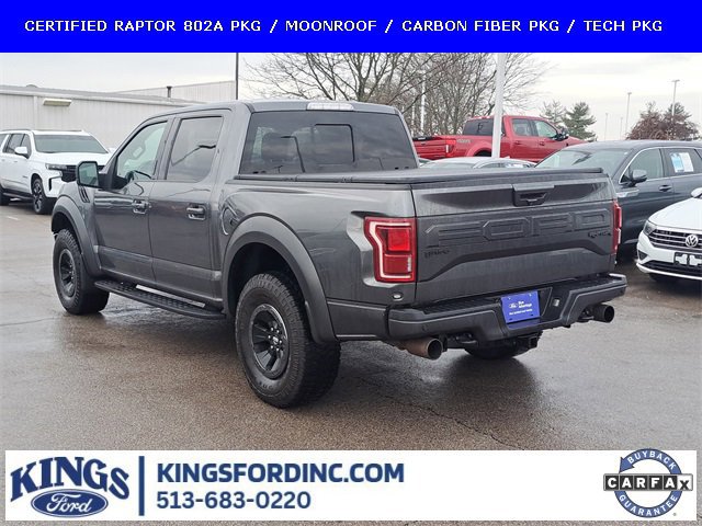 Certified 2018 Ford F150 Raptor w/ Equipment Group 802A Luxury image 3