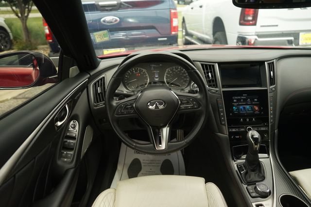 Used 2022 INFINITI Q50 Red Sport 400 w/ Carbon Fiber Package AWD/4WD image 22