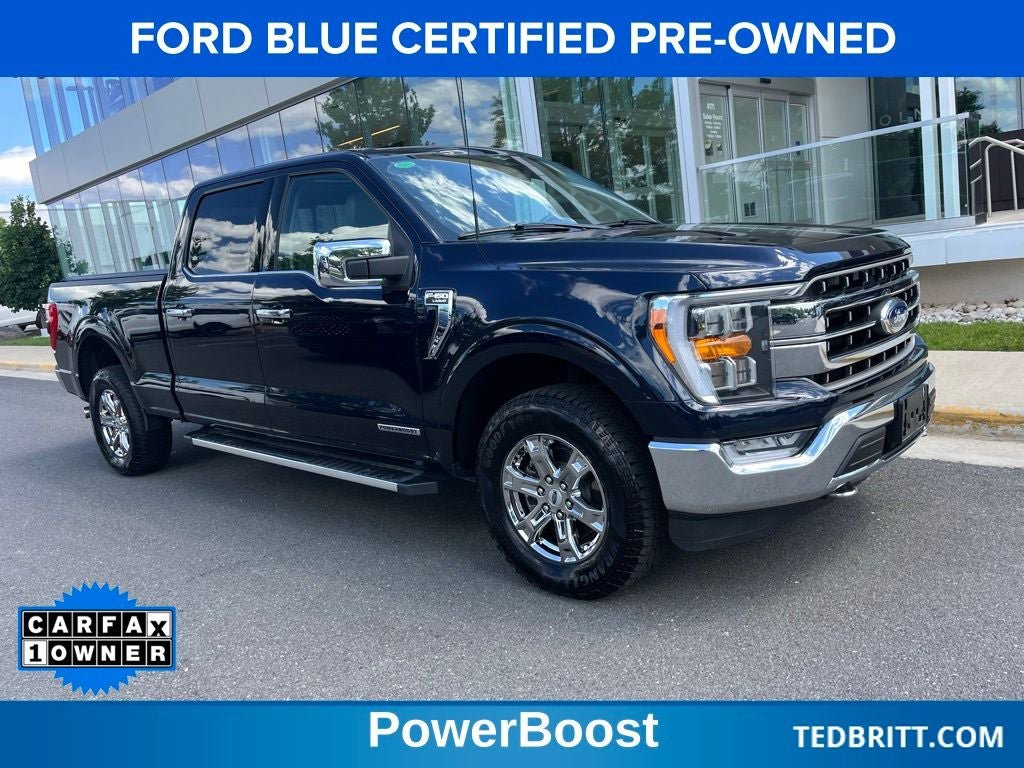 Certified 2023 Ford F150 Lariat w/ Trailer Tow Package AWD/4WD image 1