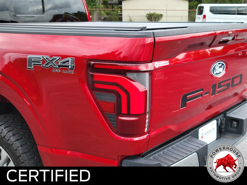 Certified 2024 Ford F150 Lariat w/ FX4 Off-Road Package AWD/4WD image 12