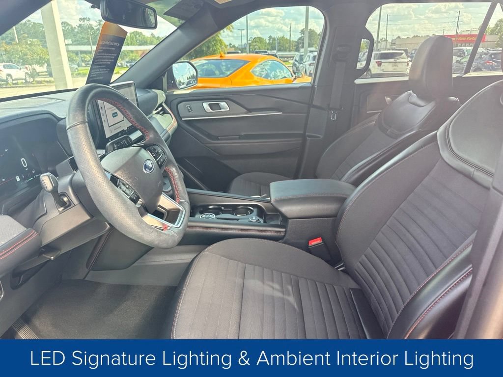Certified 2025 Ford Explorer ST-Line w/ Premium Package RWD image 12