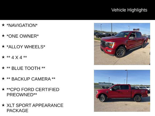 Certified 2021 Ford F150 XLT w/ Equipment Group 302A High image 4