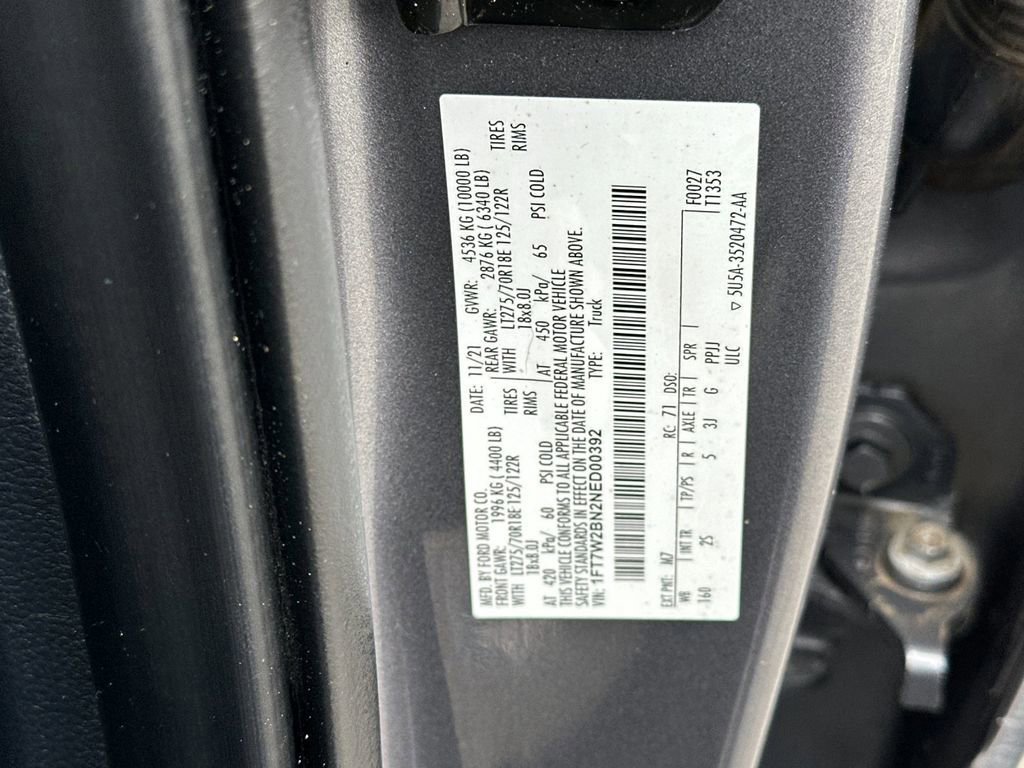 Certified 2022 Ford F250 XLT w/ XLT Premium Package AWD/4WD image 26