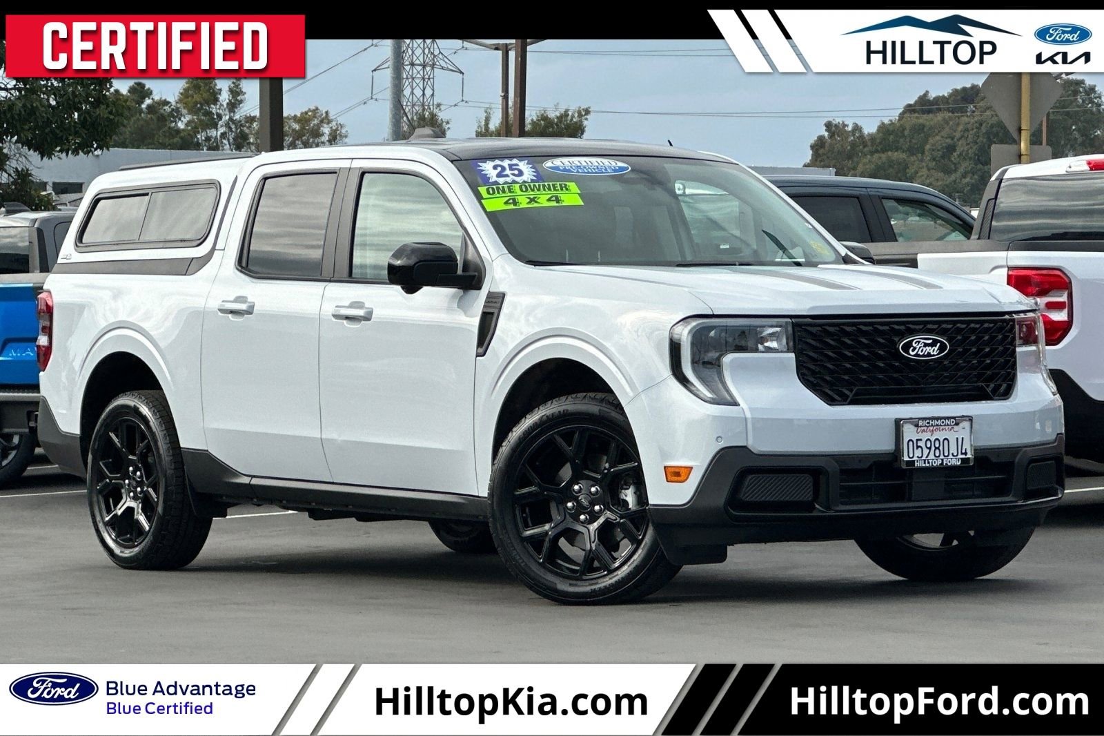 Certified 2025 Ford Maverick Lariat w/ Black Appearance Package