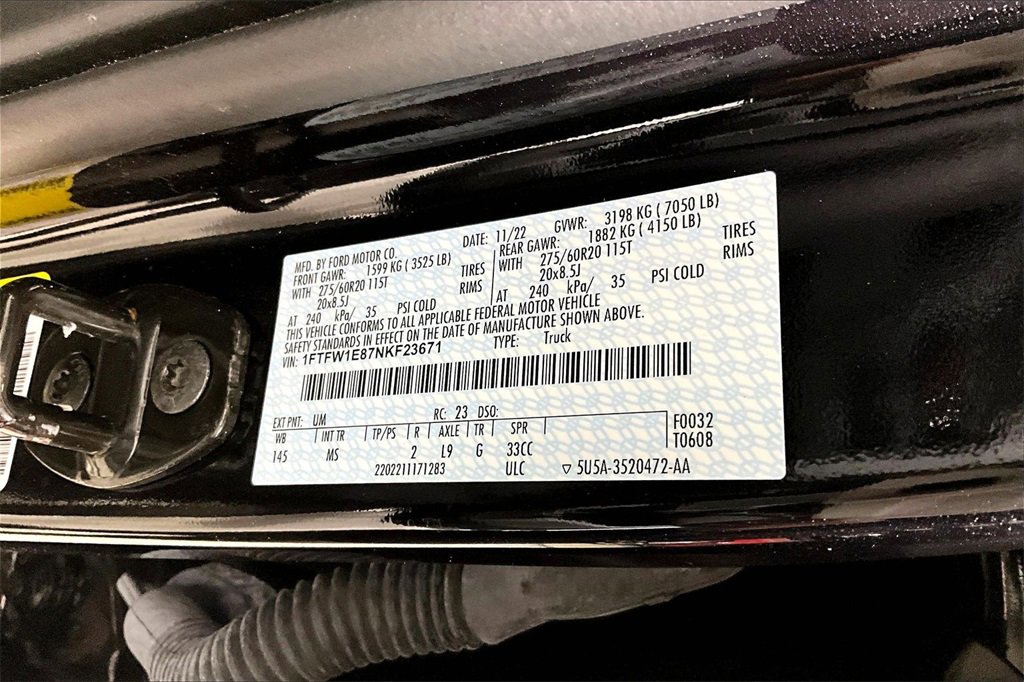 Certified 2022 Ford F150 XLT w/ Equipment Group 302A High image 26