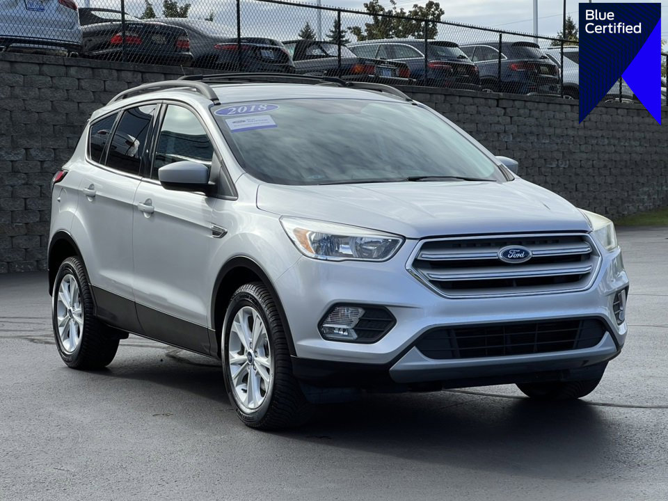 Certified 2018 Ford Escape SE