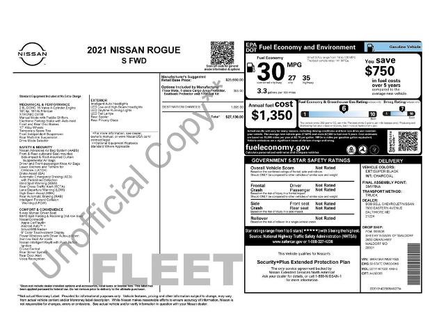 Used 2021 Nissan Rogue S FWD image 6