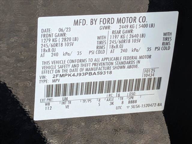 Certified 2023 Ford Edge SEL AWD/4WD image 25