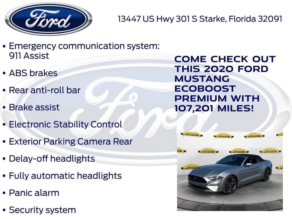 Certified 2020 Ford Mustang Premium RWD image 27