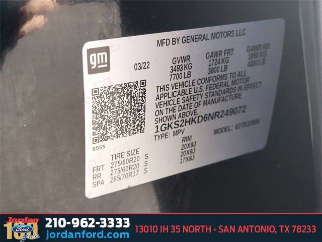Used 2022 GMC Yukon XL AT4 image 35