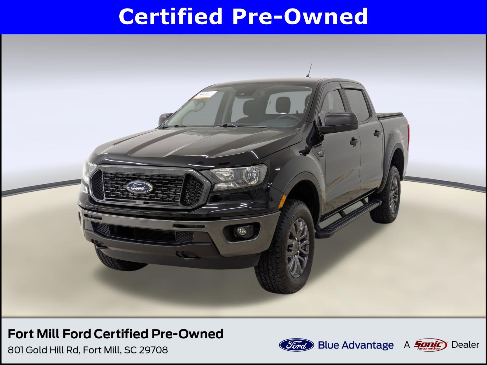 Certified 2021 Ford Ranger XLT w/ Equipment Group 301A Mid image 1