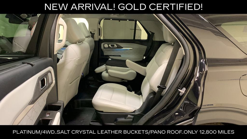 Certified 2025 Ford Explorer Platinum w/ LUX Leather Package AWD/4WD image 28