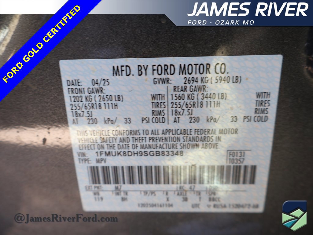Certified 2025 Ford Explorer Active image 41