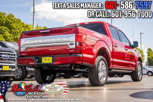 Certified 2019 Ford F150 Platinum w/ Equipment Group 701A Luxury AWD/4WD image 6