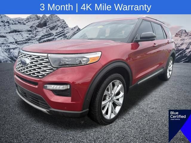 Certified 2022 Ford Explorer Platinum w/ Equipment Group 601A AWD/4WD image 2