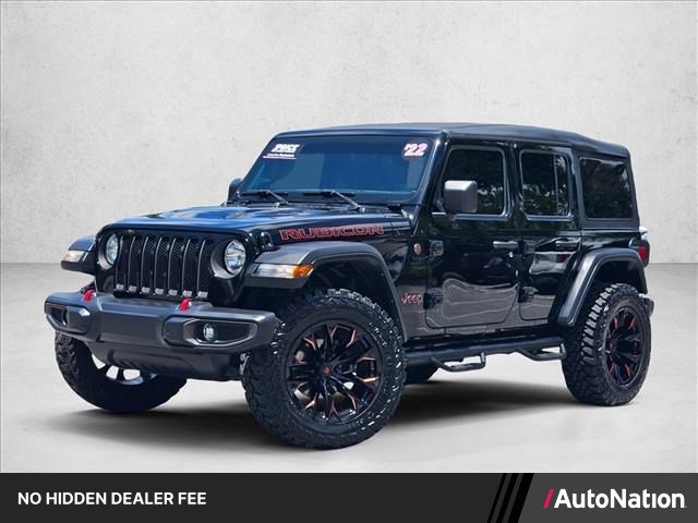 Used 2022 Jeep Wrangler Unlimited Rubicon w/ Cold Weather Group AWD/4WD image 1
