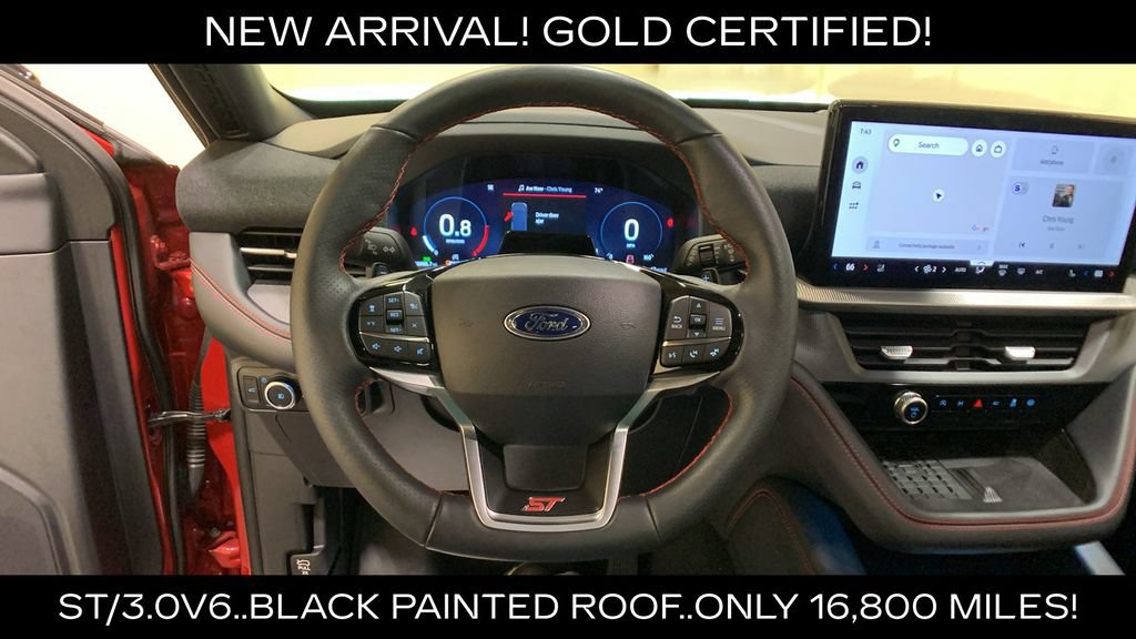 Certified 2025 Ford Explorer ST w/ Sun And Sound Package AWD/4WD image 36