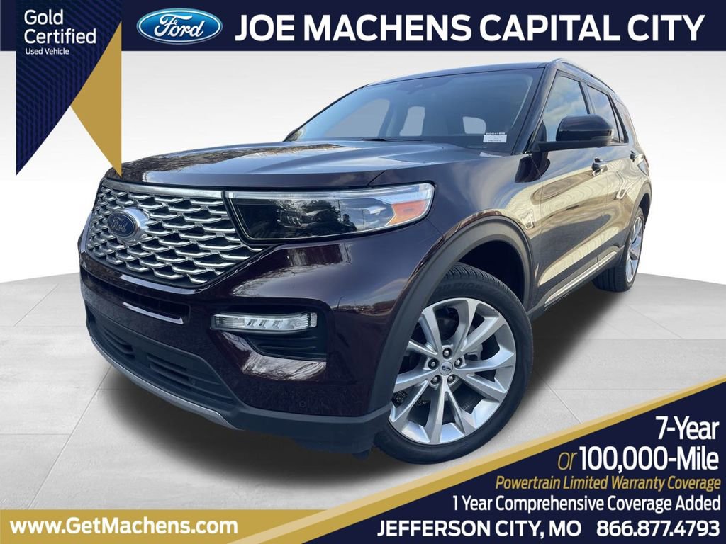 Certified 2022 Ford Explorer Platinum w/ Equipment Group 601A