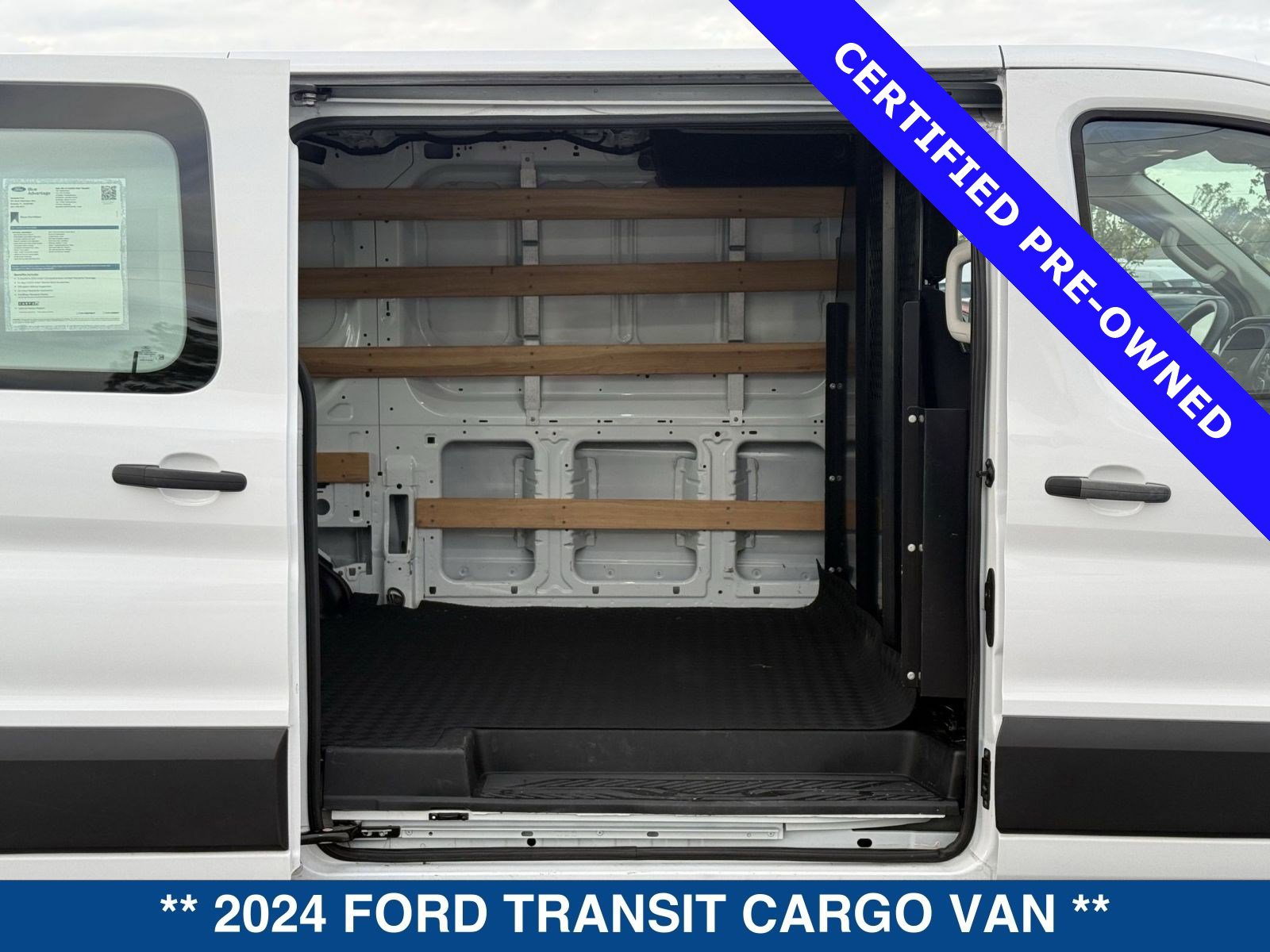 Certified 2024 Ford Transit 250 Low Roof w/ Exterior Upgrade Package image 14