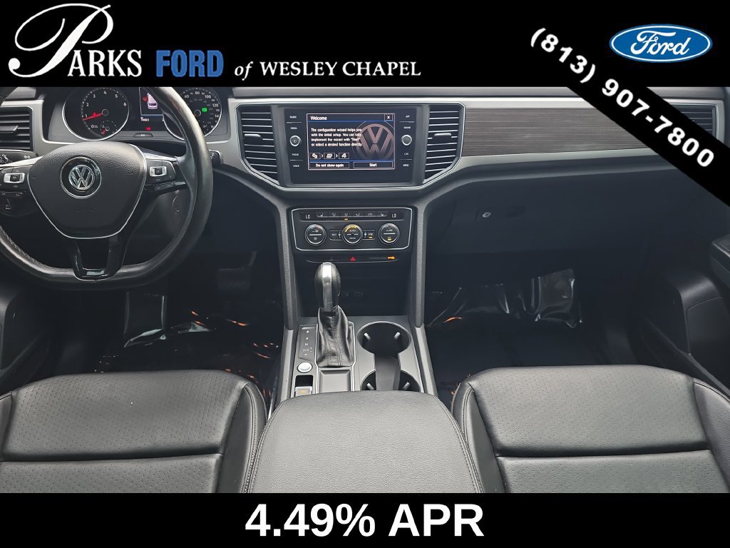 Used 2019 Volkswagen Atlas SE w/ Panoramic Sunroof Package FWD image 12